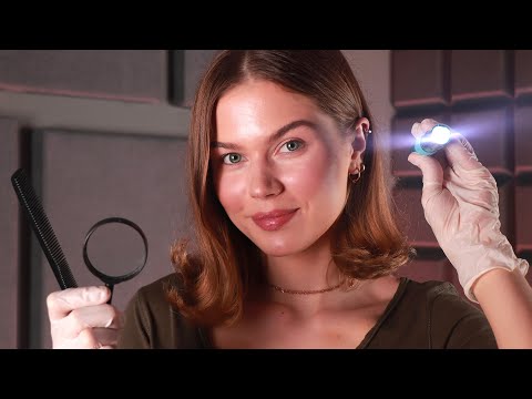 [ASMR] Tingly Scalp Inspection & Massage.  RP, Personal Attention
