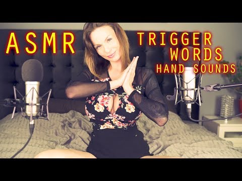 ASMR Trigger Words and Hand Sounds - Sk Tk It´s ok Coconut and more for best Tingles