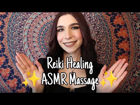 ✨ASMR Massage✨ Reiki Healing | Light Language Activation | Whispers