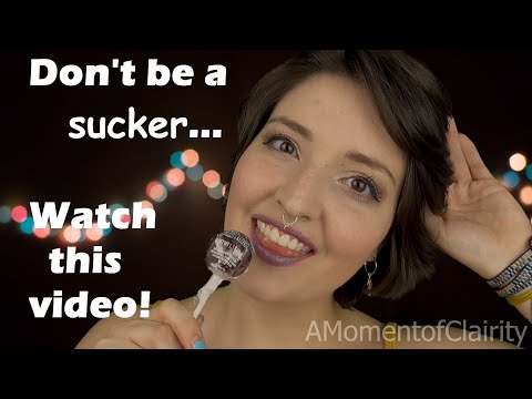[ASMR] Wet Mouth Sounds | Lollipop Eating 🍭 | No Talking