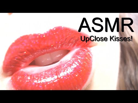 Let me Kiss you! Up close Sensual Lens Kisses! Juicy lips on yours! xo