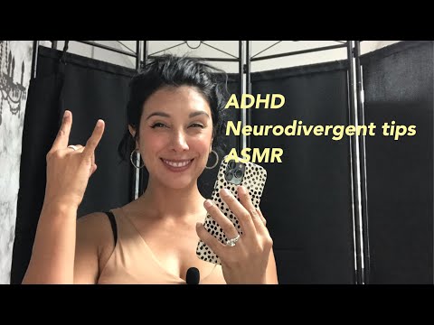 ADHD/ neurodivergent bingo/ tips ASMR