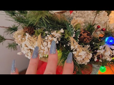 ASMR House Tour | Christmas Decorations | Camera Tapping | Whispered