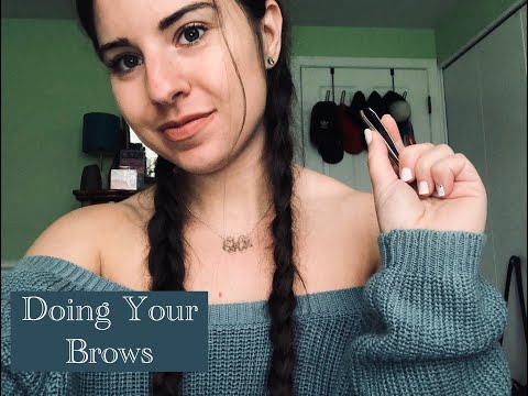 ASMR - Doing Your Eyebrows