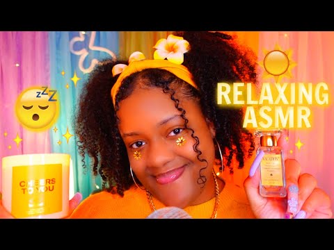 ASMR 🌼 Summer Goodies ☀️✨(Taps, Scratches & Whispers for Relaxation...😴♡)
