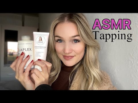 ASMR | TAPPING | MY SKIN- AND HAIRCARE 💕