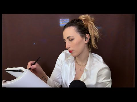 ASMR ~ Drawing you in 10 Minutes 🎨