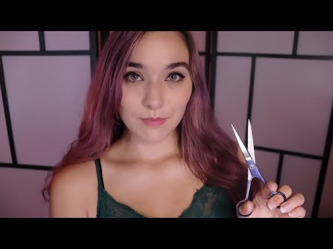 ASMR | Cord Cutting and Negative Energy Removal Session | Close Up Personal Attention