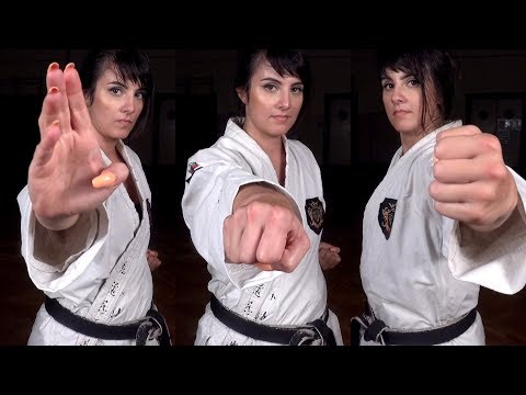 ASMR Karate Basics | No Talking