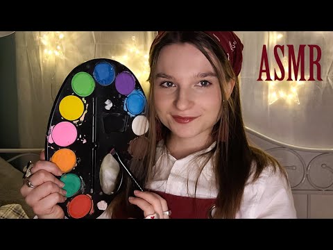 ASMR Roleplay - Let me help you paint 🎨 (spitpainting)