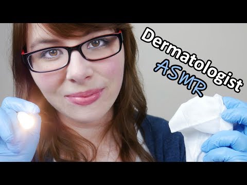 ASMR Dermatologist Skin Exam & Treatment Roleplay (Gloves, Personal Attention, Pen Light)