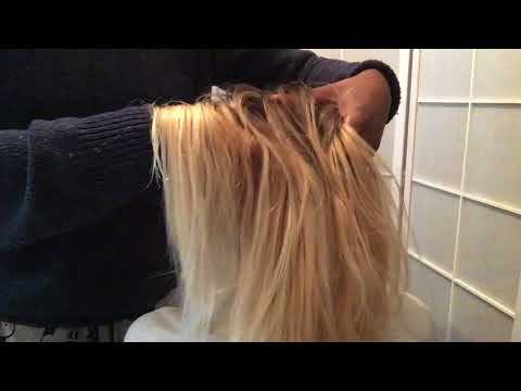 Relaxing Scalp Massage and Hair Play
