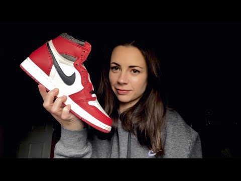 ASMR • Air Jordan 1 “Lost and Found” (Unboxing, Tapping and Scratching)