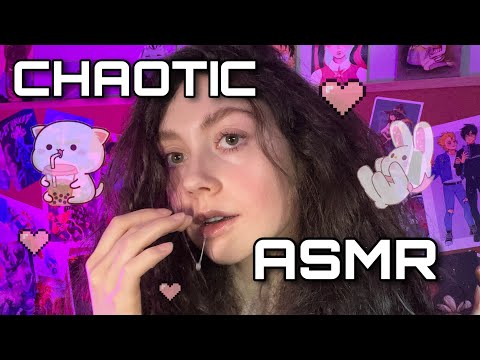 Chaotic Spit Painting ASMR | Fastest Spit Painting Roleplays! ( tattoo, librarian [propless] + )
