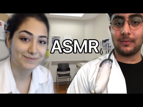 English - Doctor's office in a rainy afternoon - ft Pouya ASMR