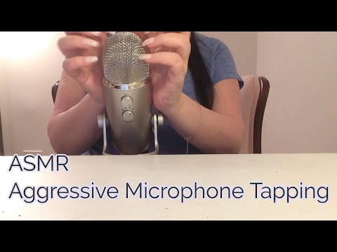 ASMR Aggressive Microphone Tapping