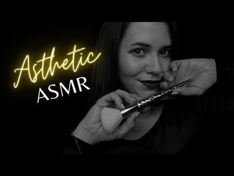 ASTHETIC ASMR ... super langsam & beruhigend | Black & White in German/Deutsch