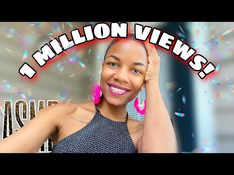 #Shorts 💜 1 Million Views on YouTube!! 🎉🎊 {Message to Youtubers in description}