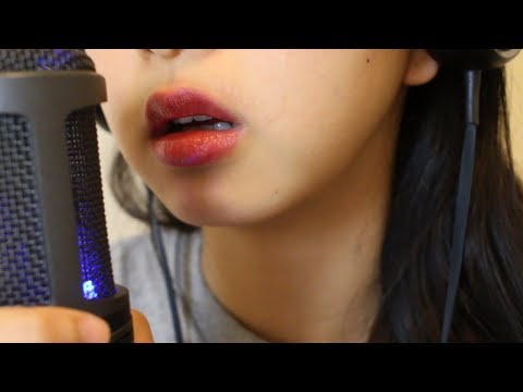 ASMR Wet Mouth Sounds with Kisses and Breaths