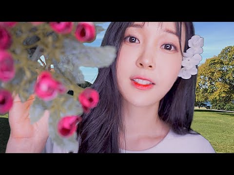 ASMR Roleplay Picnic for your napping ♥ Whispering Tapping