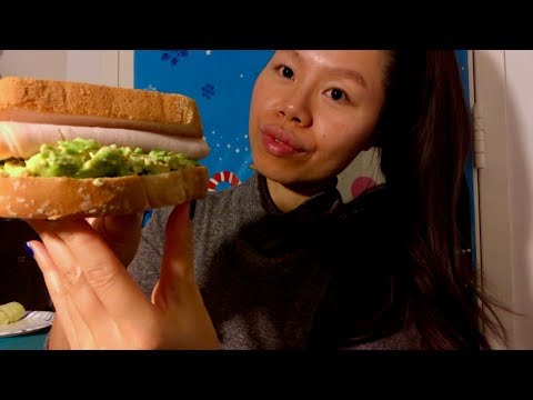 *UNDERRATED ASMR* LISTEN!! Why do SANDWICHES (w. avocado) make the BEST EATING SOUNDS?!
