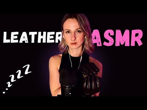 4K ASMR | Leather Belt & Gloves (100% Sensitivity)
