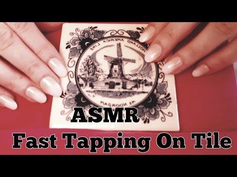 ASMR Fast Tapping On Tile(No Talking)