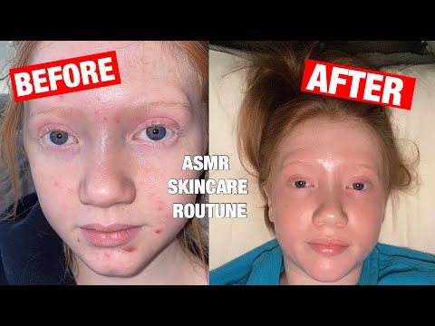 ASMR Skin Care Routine