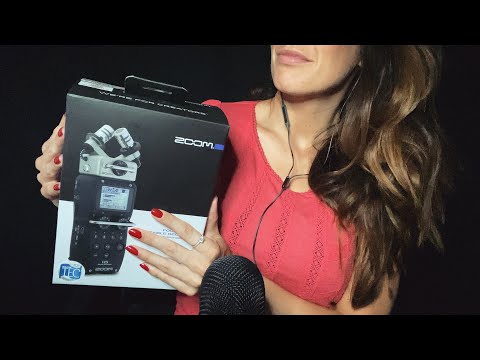 ASMR - Fast Tapping - Unboxing New Microphone - No Talking