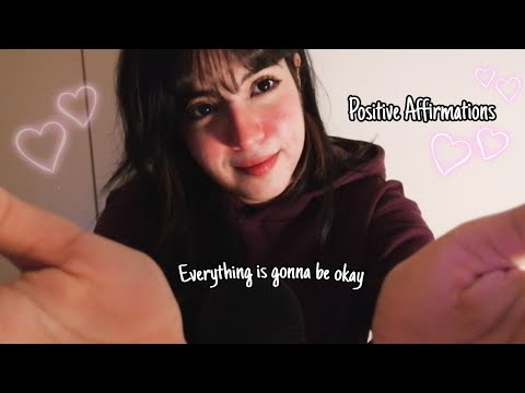 ASMR For when you're sad or lonely ( Personal attention / Positive affirmations )