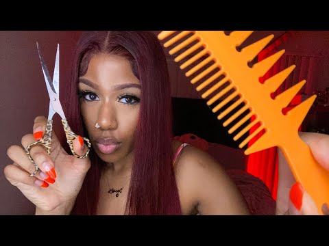 ASMR | Bestfriend Combs & Cuts Your Negative Energy (Personal Attention)