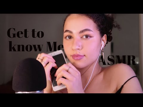 ASMR this or that  whisper ramble + Handy tapping