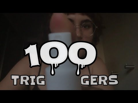 ASMR 100 Triggers to sleep in 2 minutes