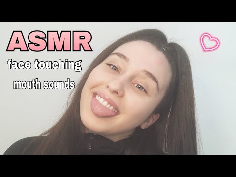ASMR | Mouth sounds + face touching😻😴