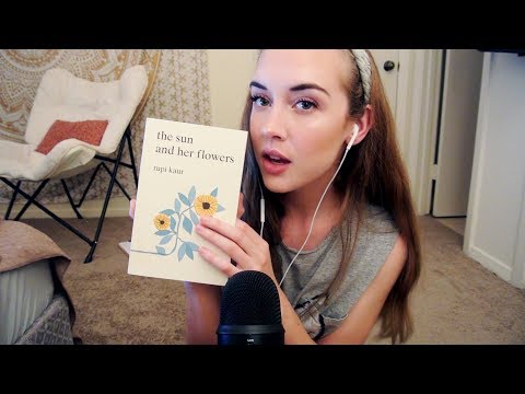 Whispered Reading "The Sun and Her Flowers" ASMR (Part 3)
