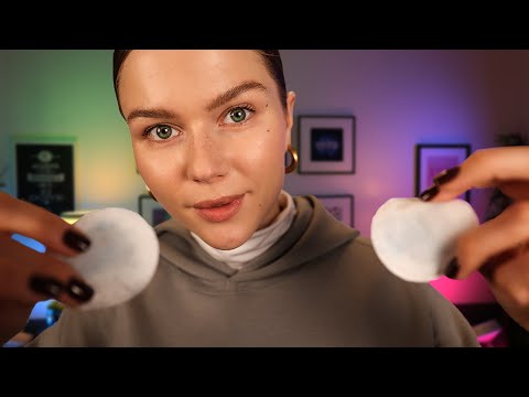 ASMR Getting You Unready After a Long Busy Day (Removing Makeup, Washing Face & Hair, Face Massage)