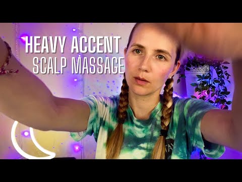 ASMR Girl with Heavy German Accent Gives You Scalp & Face Treatment