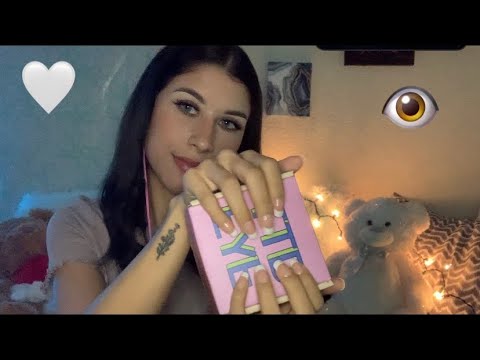 ASMR TTD EYE 👁 contacts Rambling | tapping | crinkling | whispering for relaxation