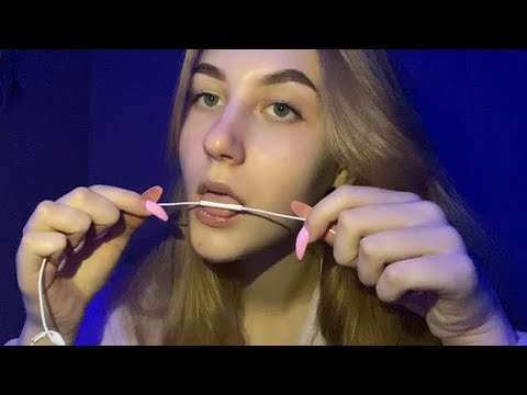 АСМР Звуки Рта, Ликинг Микро // ASMR Mic Nibbling, Mouth Sounds, Licking (TINGLY)