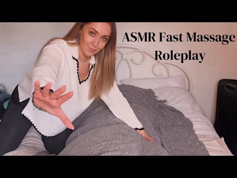 ASMR Full Body Massage, Stretch and Scratching Roleplay lofi