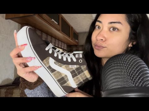 ASMR Shoe Tapping and Scratching