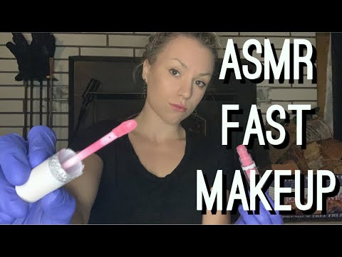 Fast Makeup ASMR Roleplay 💋 Doing Your Makeup ASMR Talking | Fast And Aggressive Triggers ASMR 💄