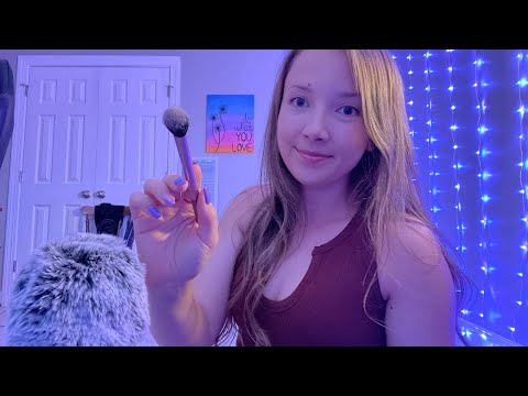 ASMR during a thunderstorm⛈ (no headphones recommended)