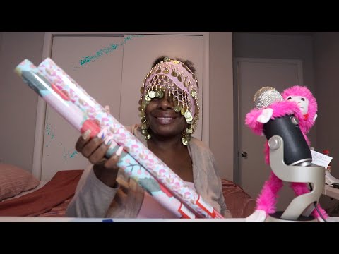 Art Banner Paper ASMR Tapping / Gum Chewing