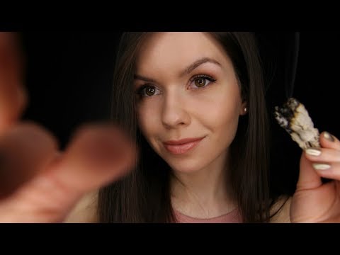 ASMR - Healing Roleplay // Whispered 🙏🏼 Sage, Energy Pulling, Crystals, & Cards 🙏🏼