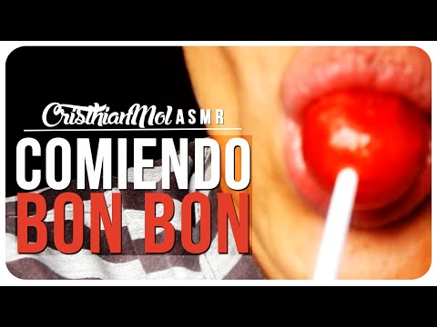 ASMR en Español/Spanish - Comiendo Bon Bon y Sonidos con Ropa (Eating - Sounds)