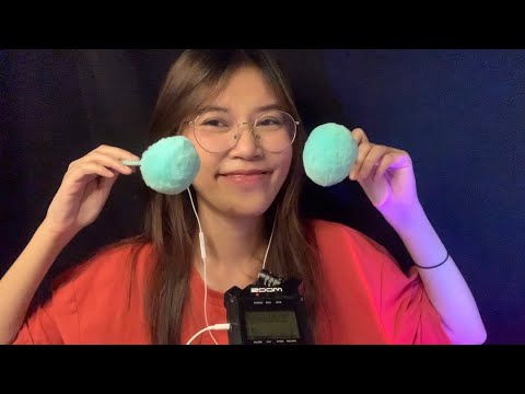 ASMR Thai Soft Spoken and Ear Cleaning Triggers.