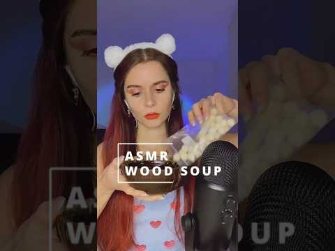 Where are my Wood Soup Lovers ? 🥣✨ASMR trigger 🪵