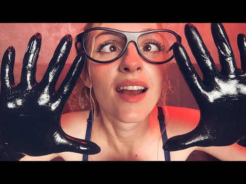 ASMR Wet hands | glove sounds for sleep 💤