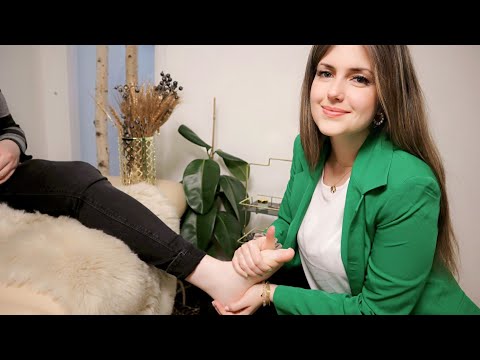 [Real Person ASMR] Spa Day 💚🤍 Fußpflege & Massage zum Einschlafen | Foot Care (Doonails) deutsch